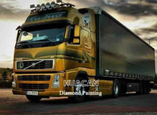 Diamond Painting Truck